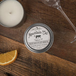 Fresh Mountain Mimosa - Rustic Cabin Collection Candles Mountain Cat Candle Co Rugged Metal Tin 