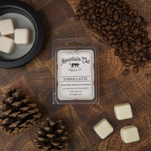 Lodge Latte - Rustic Cabin Collection Candles Mountain Cat Candle Co Wax Melt 