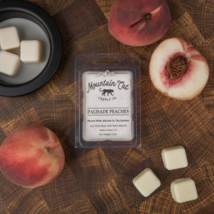 Palisade Peaches - Rustic Cabin Collection Candles Mountain Cat Candle Co Wax Melt 
