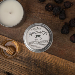 Rugged Traveler Tin Candles Mountain Cat Candle Co. 