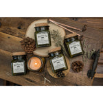 Rustic Cabin Collection - Vintage Green Jar Candle Candles Mountain Cat Candle Co. 