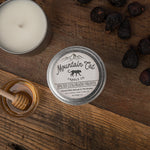 Spiced Colorado Nights - Rustic Cabin Collection Candles Mountain Cat Candle Co Rugged Metal Tin 
