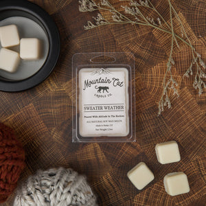 Sweater Weather - Rustic Cabin Collection Candles Mountain Cat Candle Co Wax Melt 